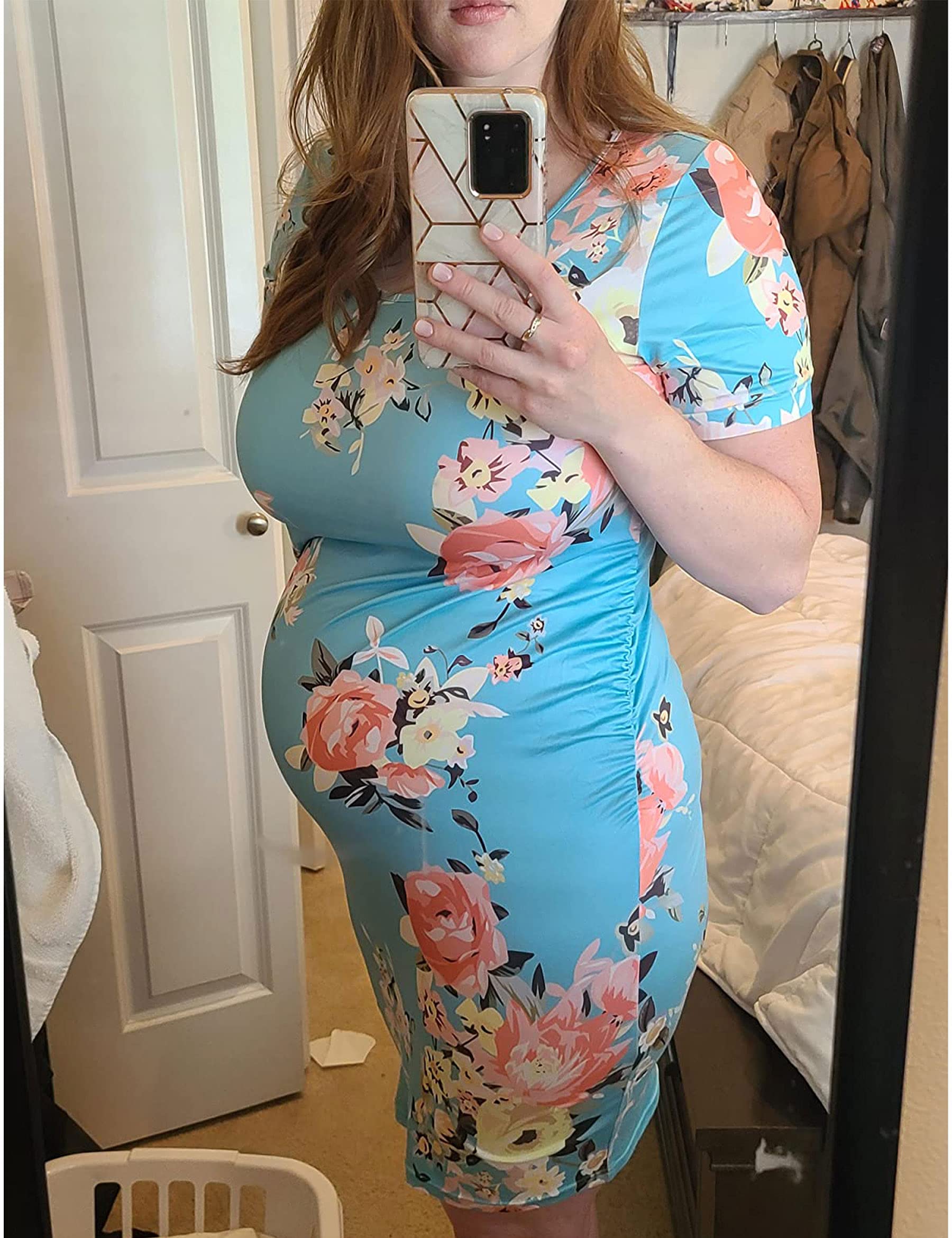 Beauty Maternity Dresses Fall Pregnancy Clothes