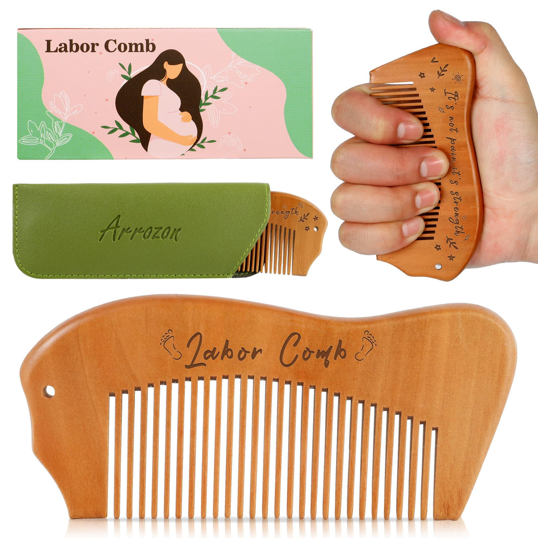 Arrozon Birth Comb for Women Labor