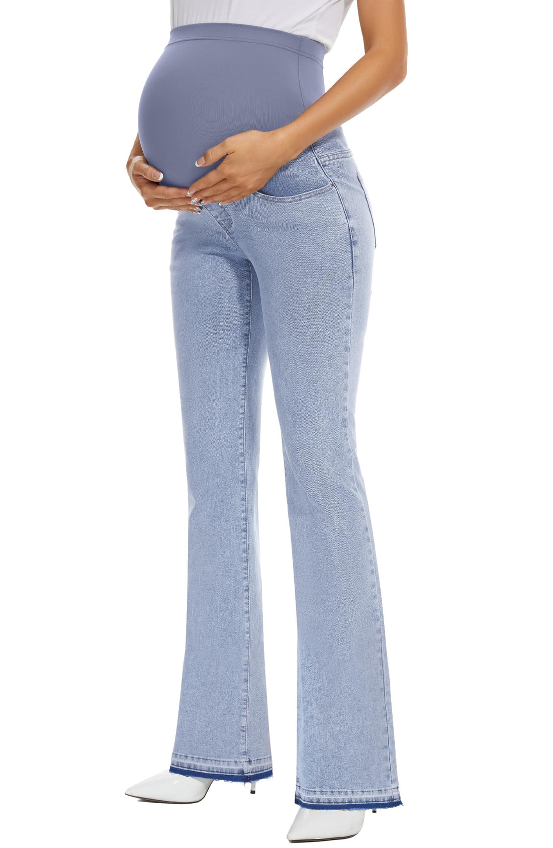 GLAMIX Maternity Bootcut Flare Jeans