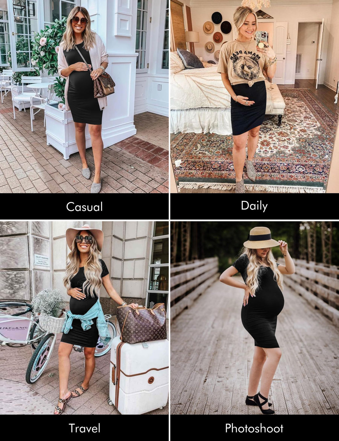 Beauty Maternity Dresses Fall Pregnancy Clothes