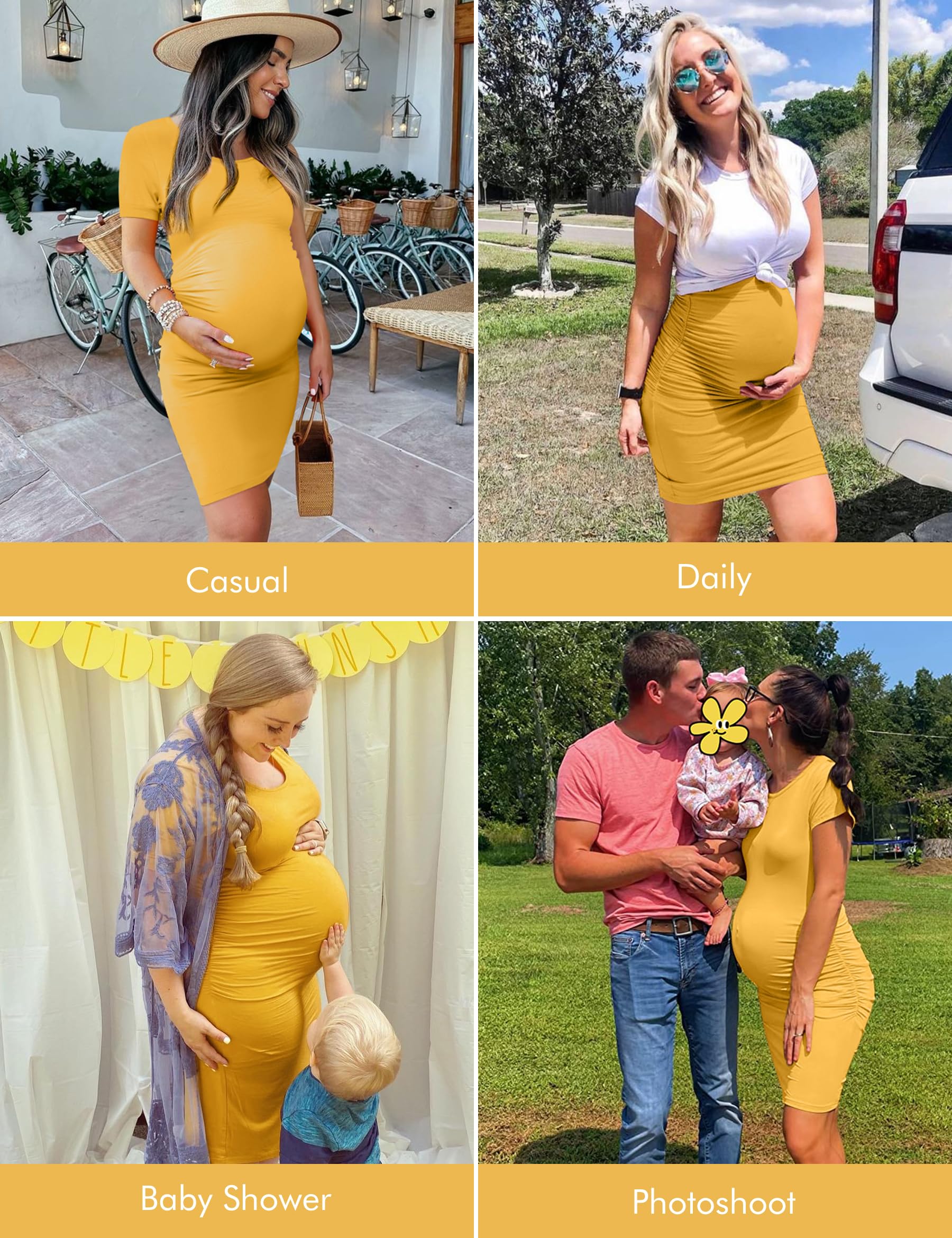 Beauty Maternity Dresses Fall Pregnancy Clothes