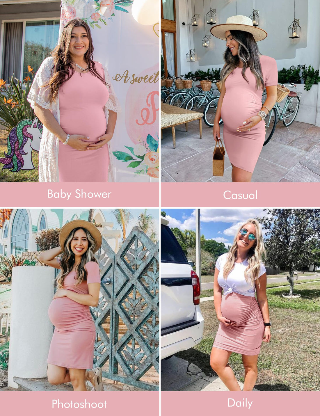 Beauty Maternity Dresses Fall Pregnancy Clothes