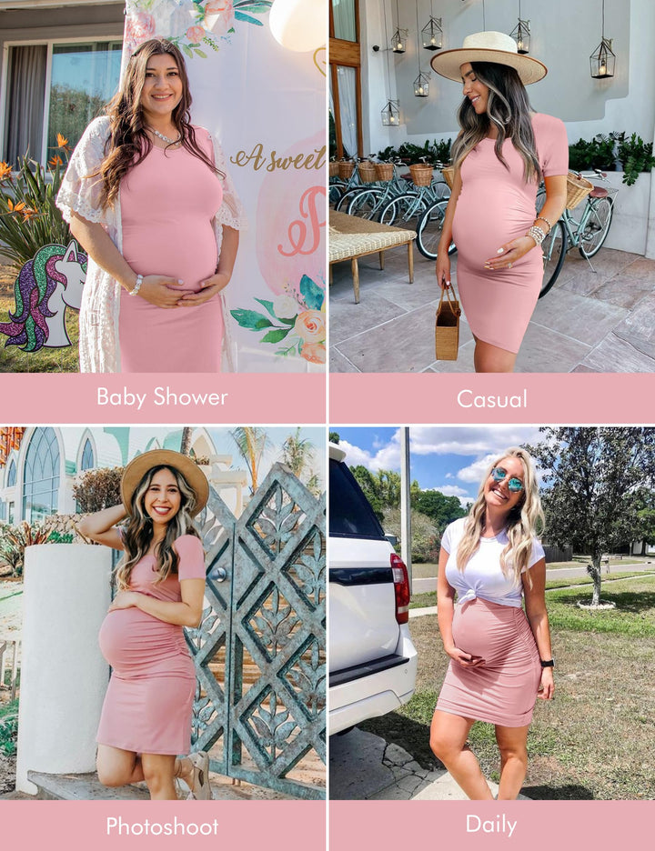 Beauty Maternity Dresses Fall Pregnancy Clothes