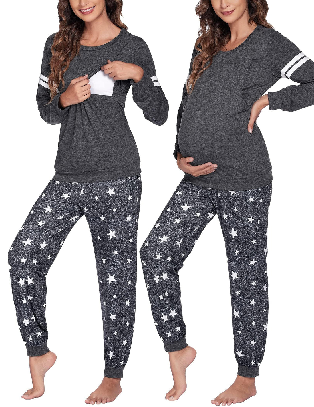 Ekouaer Women Breastfeeding Nursing Postpartum Clothes